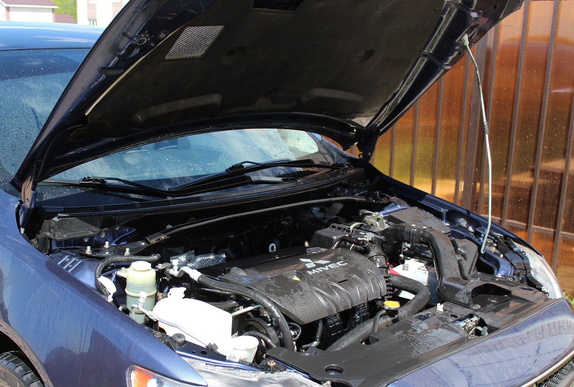 Vehicle Bonnet Open