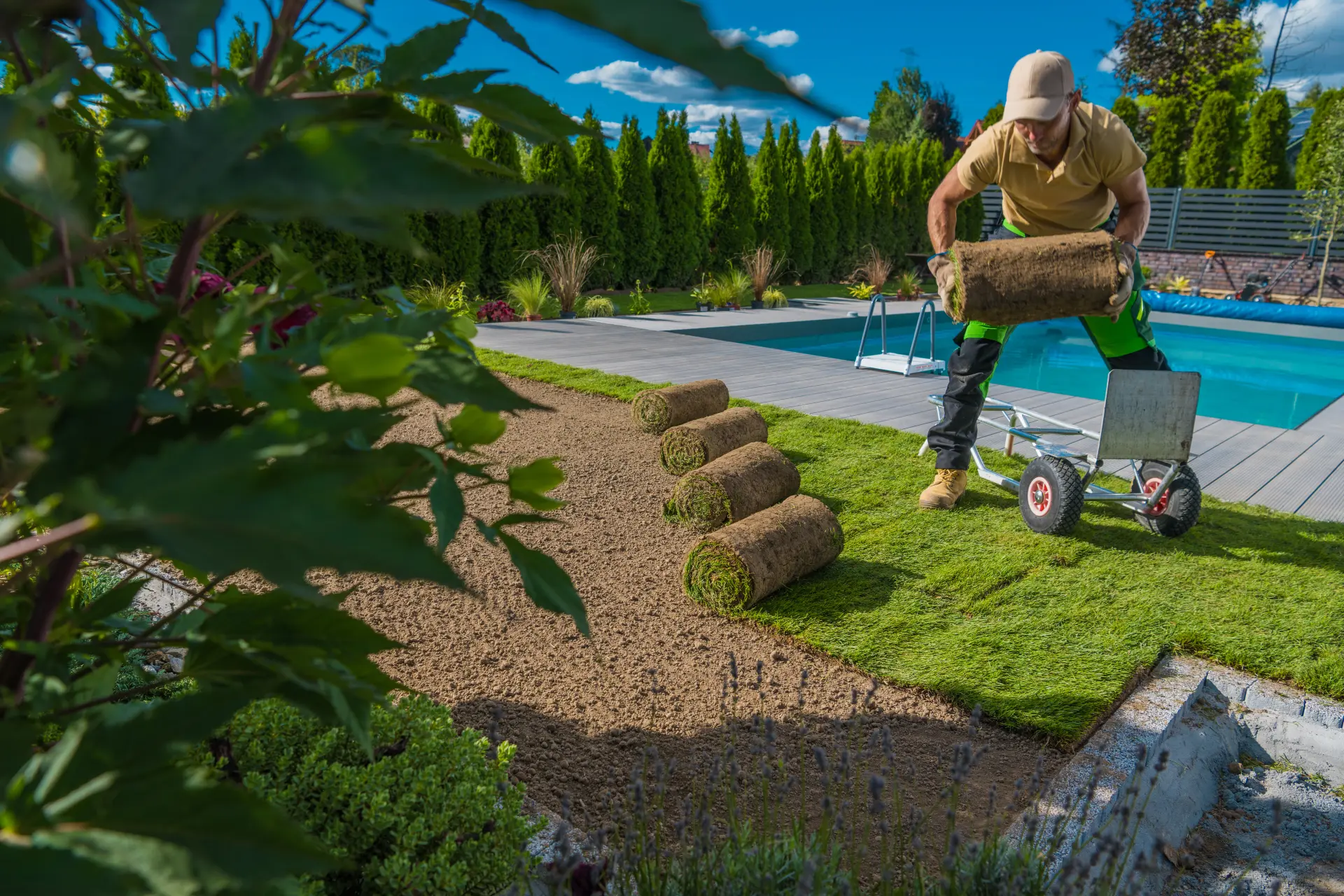 What Are Examples of Hard Landscaping Services Image