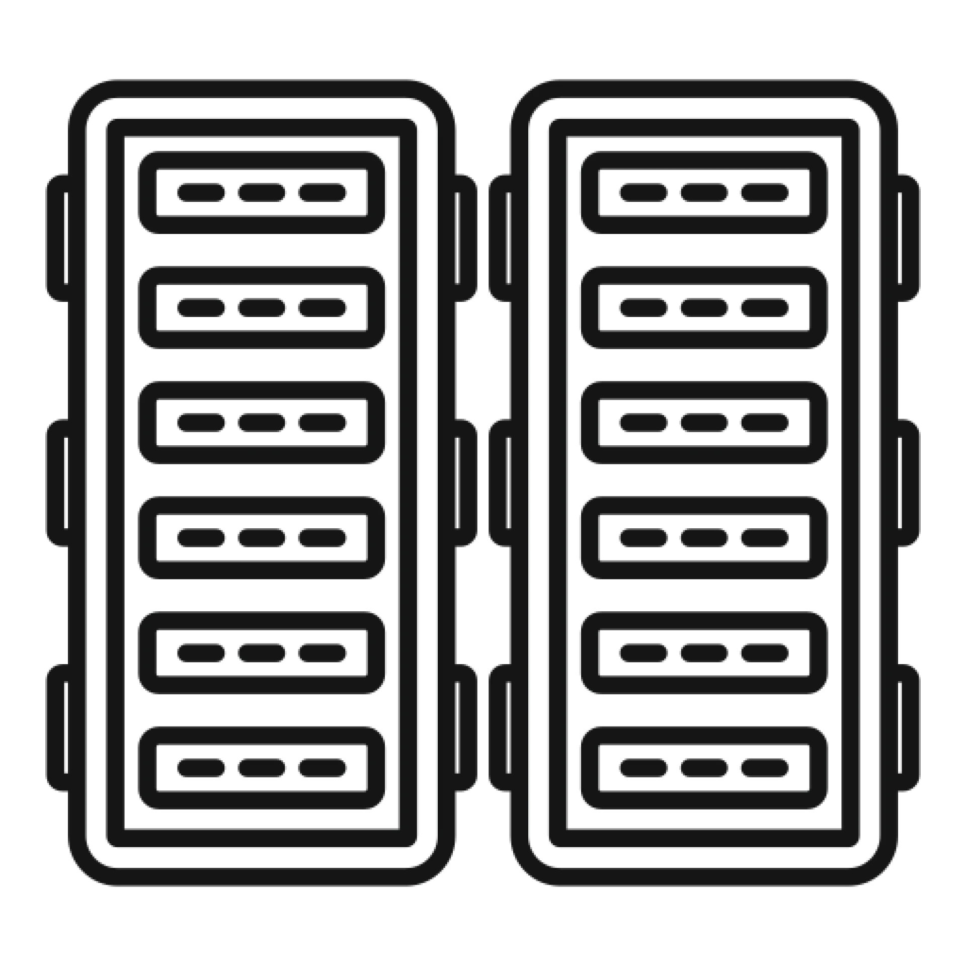 Network cabinet and rack installation