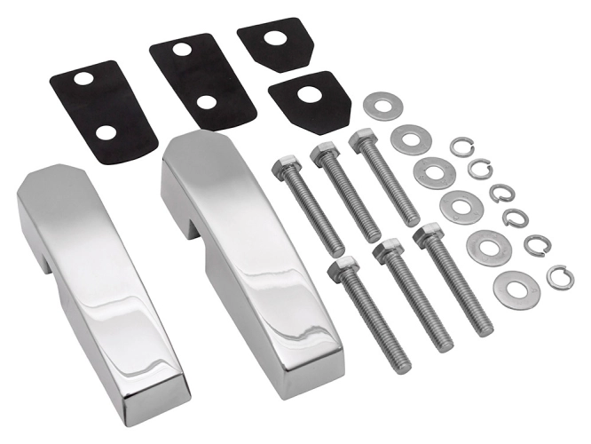 Land Rover Defender Stainless Steel Windscreen Brackets DA1142SS