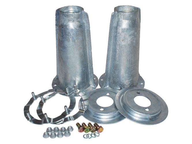 Land Rover Defender, Discovery 1, RRC Galvanised Front Turret Kit DA1186