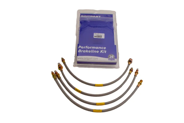 Land Rover Defender 90/110 Metric Non ABS Brake Hose Kit DA240140S