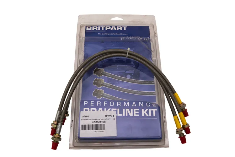 Land Rover Series 3 LWB 1980-1984 Metric Brake Hose Kit DA242140S