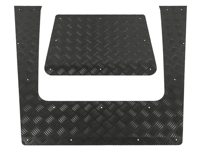 Land Rover Defender 07-16 Satin Black Finish Bonnet Protector DA4343