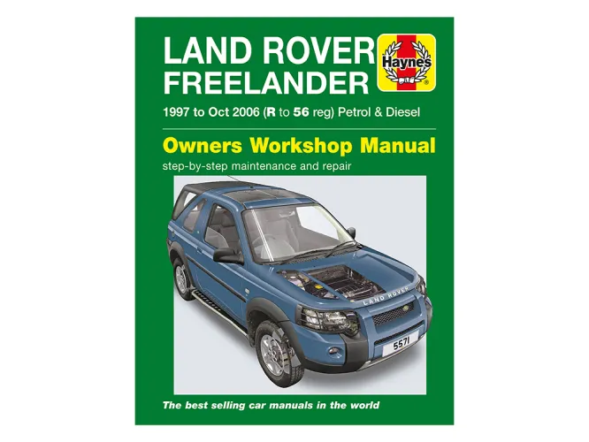 Haynes Workshop Manual Freelander 1 1997-2006 Petrol/Diesel DA4565