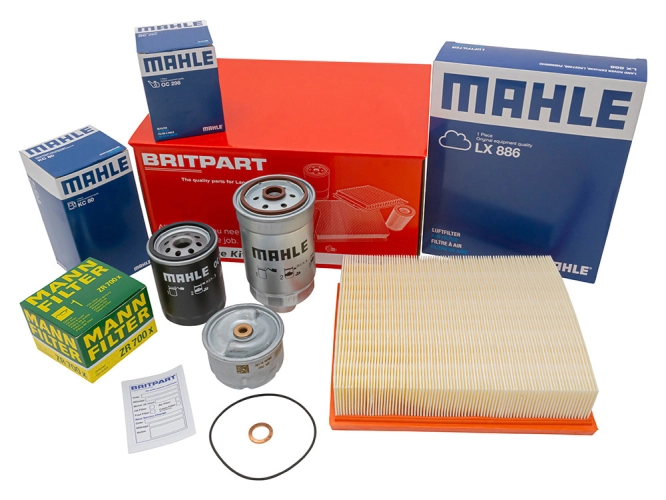 Land Rover Defender and Discovery Td5 premium service kit DA6004P