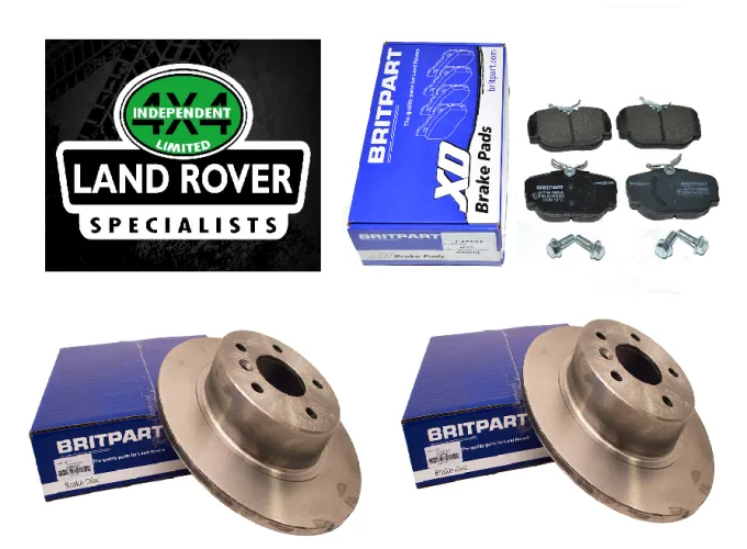 Land Rover Discovery 2 Rear Brake kit Discs And Pads