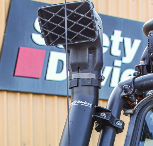 Land Rover Defender - 1987-2016 Safety Devices Raised Air Intake RHS  DA2985