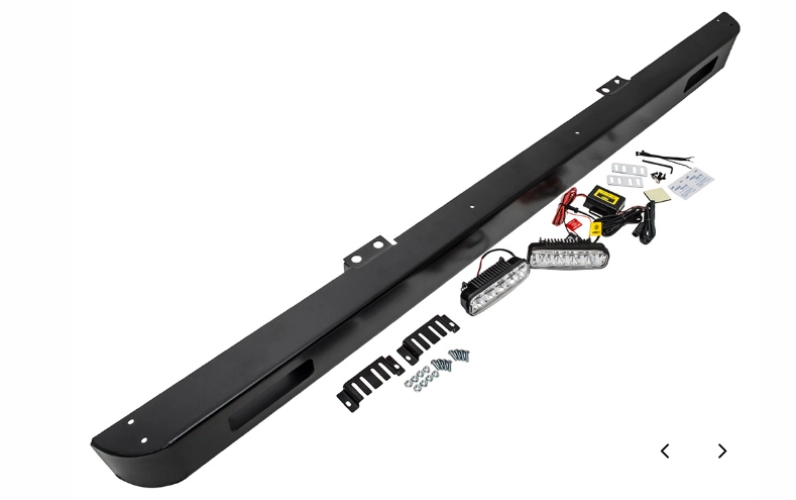 Land Rover Defender Front Bumper With integrated Ring LED lights-DA8600