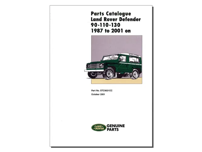 Land Rover Defender 90/110/130 1987-2006 Parts Catalogue STC9021CC