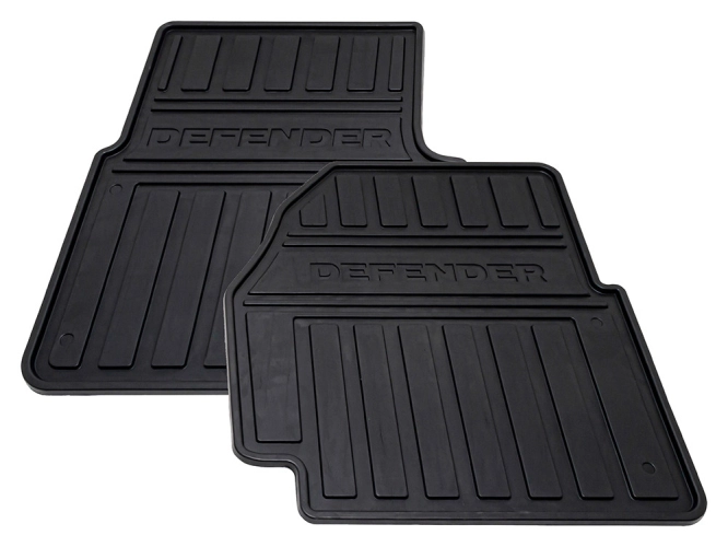 Land Rover Defender Genuine Rubber Mat Set CA00001 Onwards VPLDS0147LR
