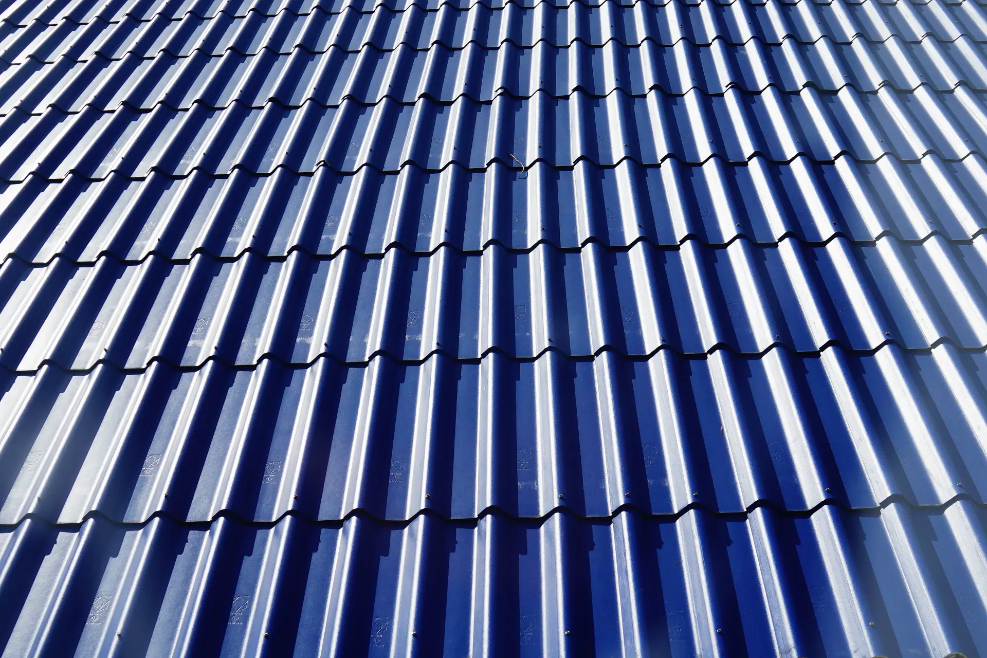 Coloured Metal Roofing