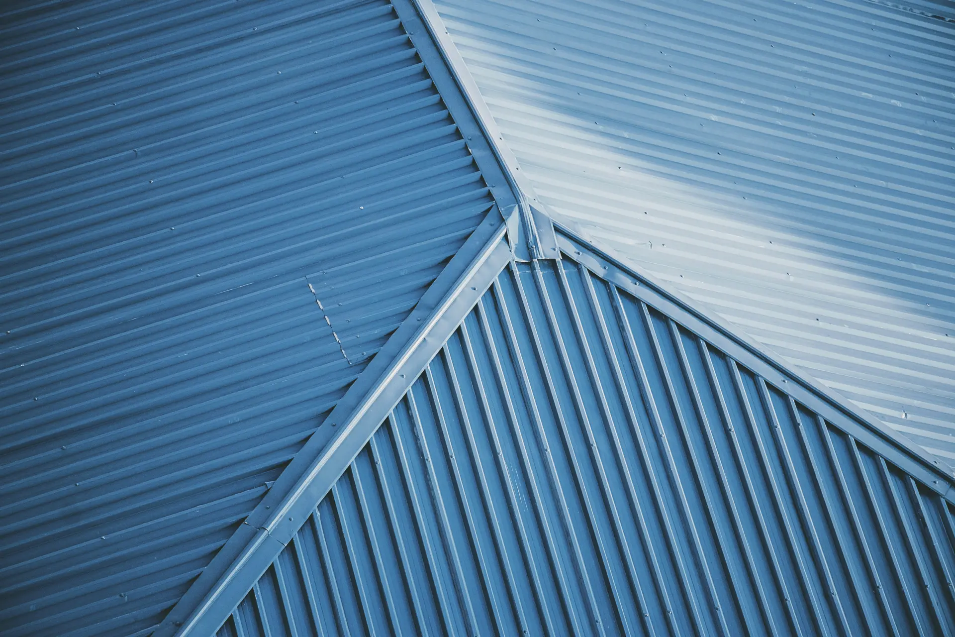 Coloured Metal Roofing