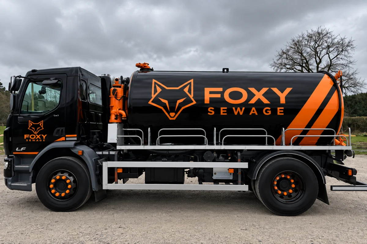 Customer-supplied Foxy Sewage tanker image
