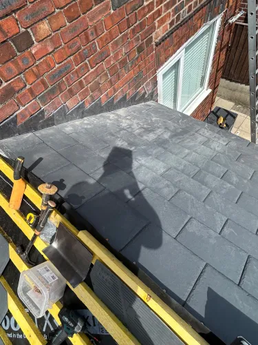 Conservatory old roof off warm lightweight tapco roof on (image 15 of 20)