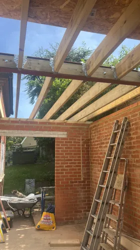 Full roof build and flat roof, facia soffits gutters Northampton (image 4 of 28)
