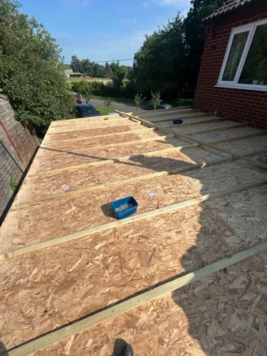 Full roof build and flat roof, facia soffits gutters Northampton (image 10 of 28)
