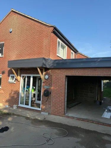 Full roof build and flat roof, facia soffits gutters Northampton (image 22 of 28)