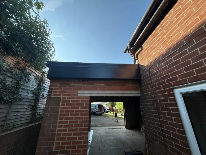 Full roof build and flat roof, facia soffits gutters Northampton (image 25 of 28)