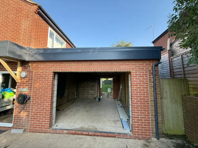 Flat roof build and warm roof Northampton (image 26 of 29)