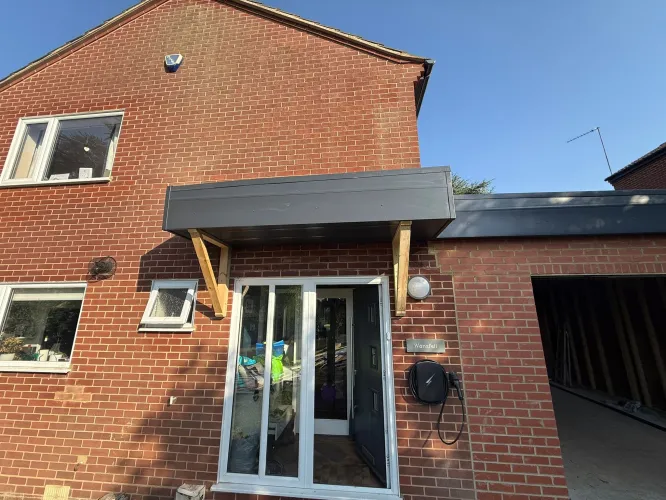 Flat roof build and warm roof Northampton (image 27 of 29)
