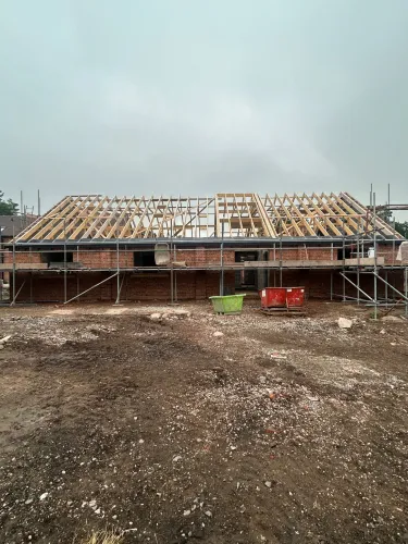 New Spanish slate roof with 7 velux
