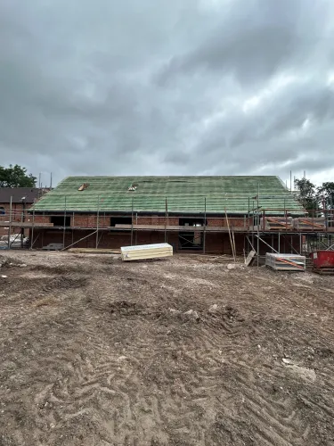 New Spanish slate roof with 7 velux (image 3 of 21)