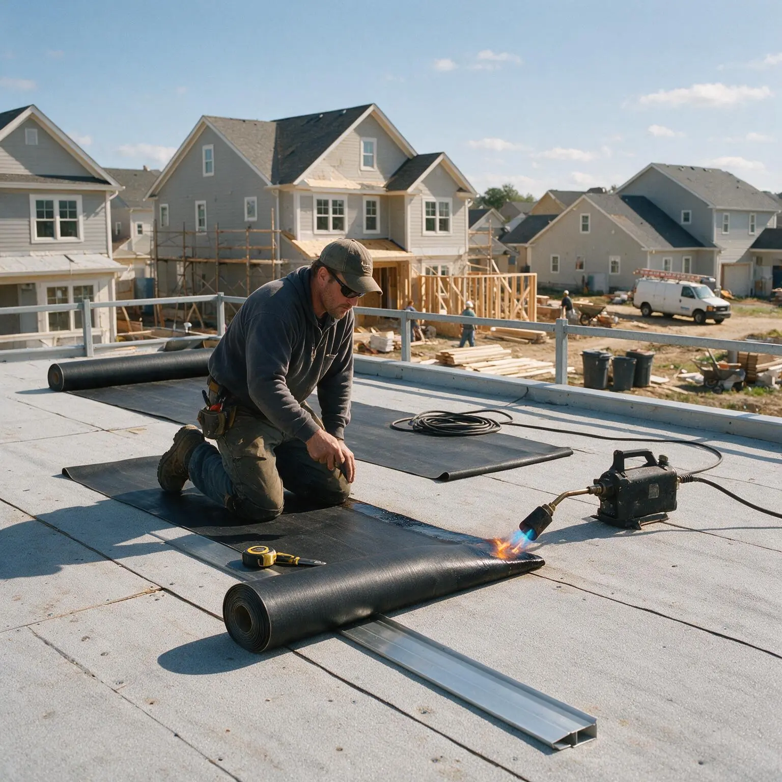 Flat Roofing for Commercial Buildings Flat Roofing for Commercial Buildings