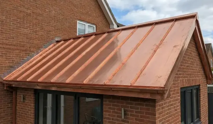 Copper Standing Seam