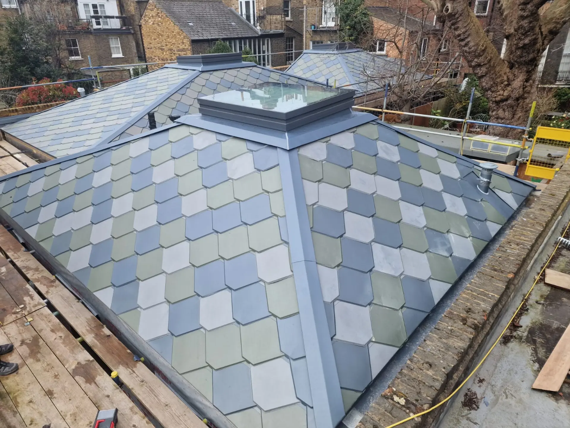 New Metal Roof Installation