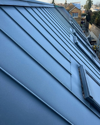 Standing Seam Roofing and Cladding Project