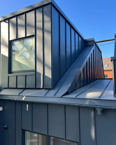Standing Seam Roofing and Cladding Project