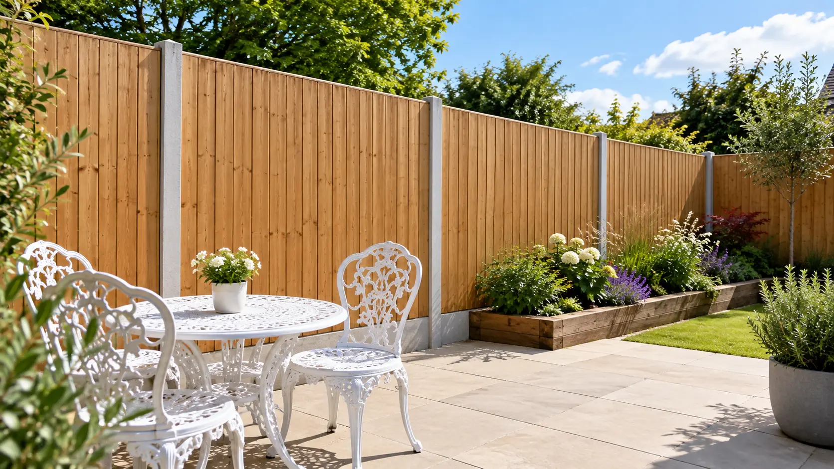 Strengthening Boundaries with Timber or Concrete Posts