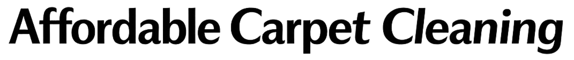 Affordable Carpet Cleaning