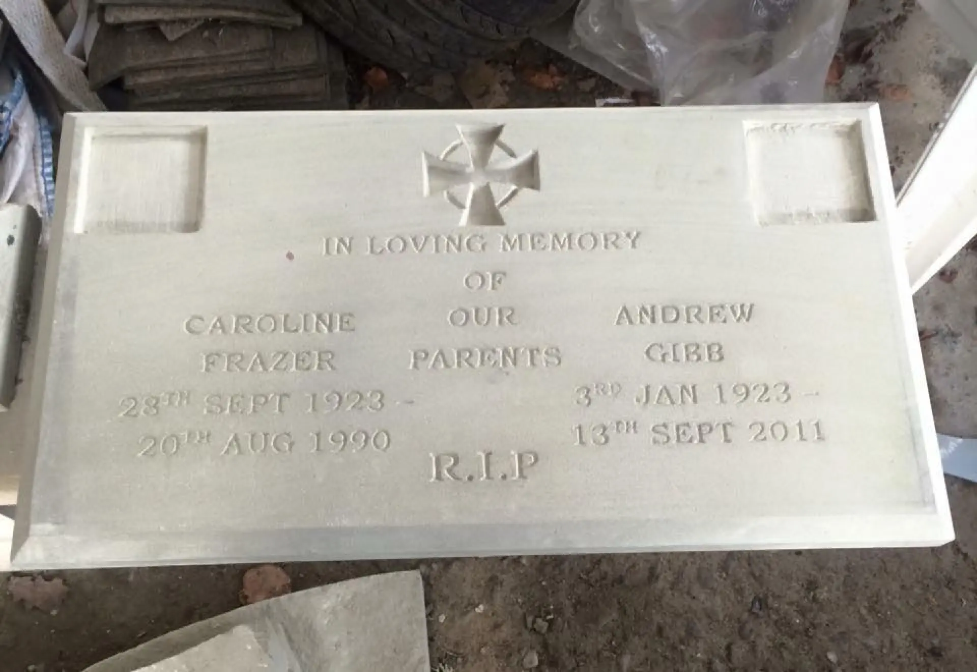 Hand Carved Stone Engraving Perth, Crieff, Blairgowrie