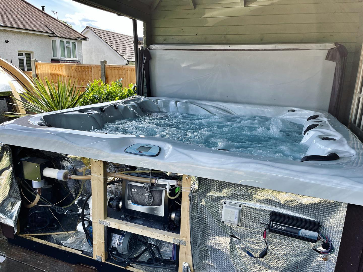 Setting Up in a New Location - Moving a Hot Tub