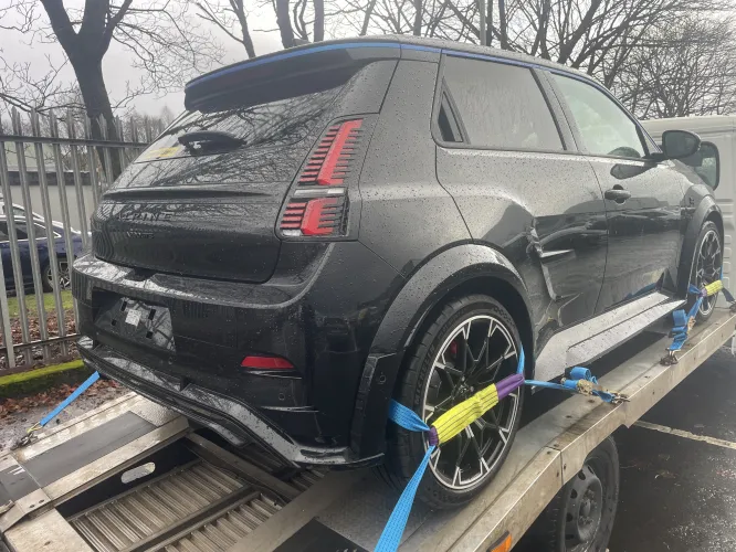 New Alpine A290 electric car transportation from Arnold Clark Alpine  Glasgow to Alpine Manchester (image 2 of 2)