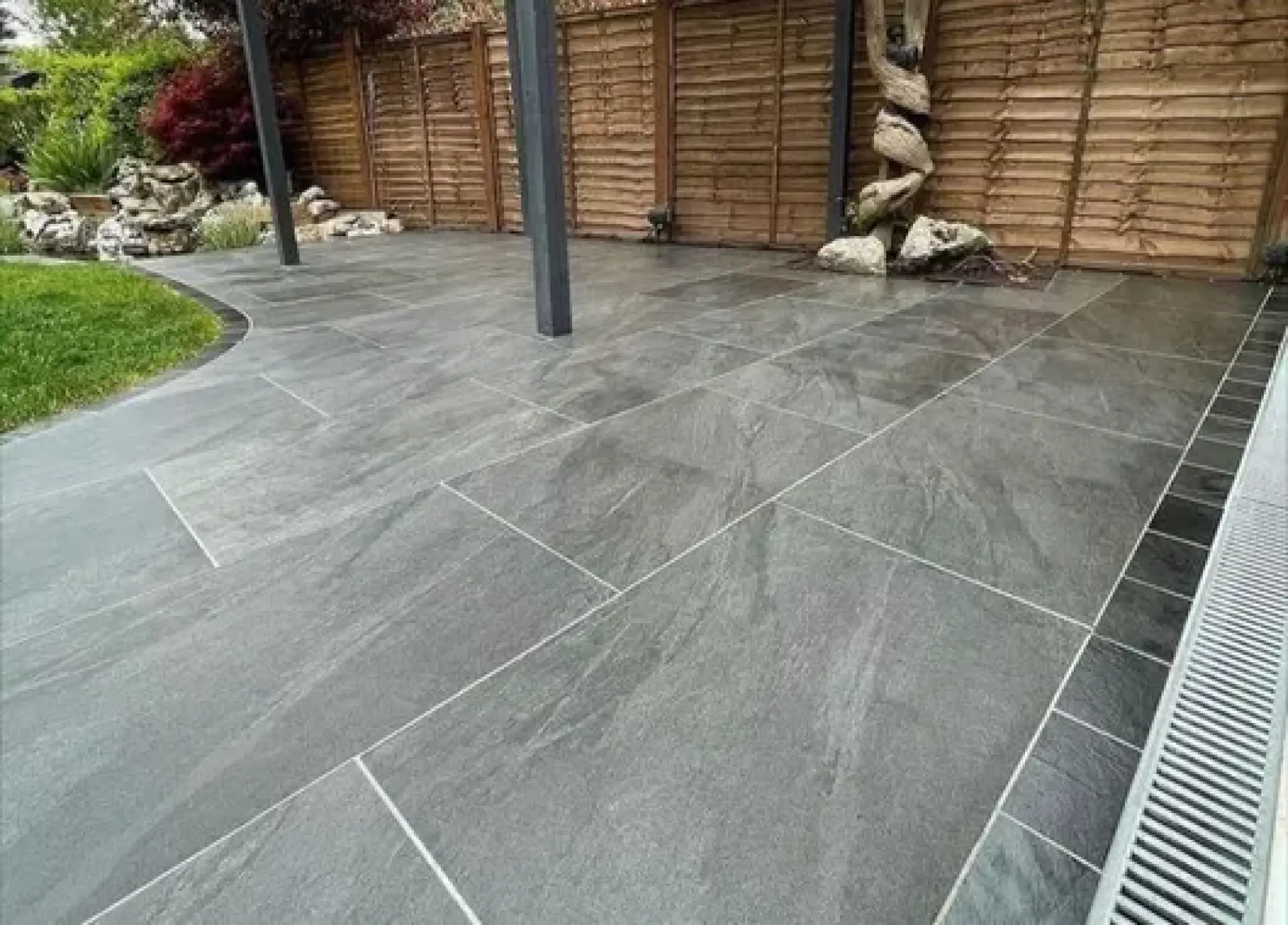 Porcelain Patios and Paths Madeley 