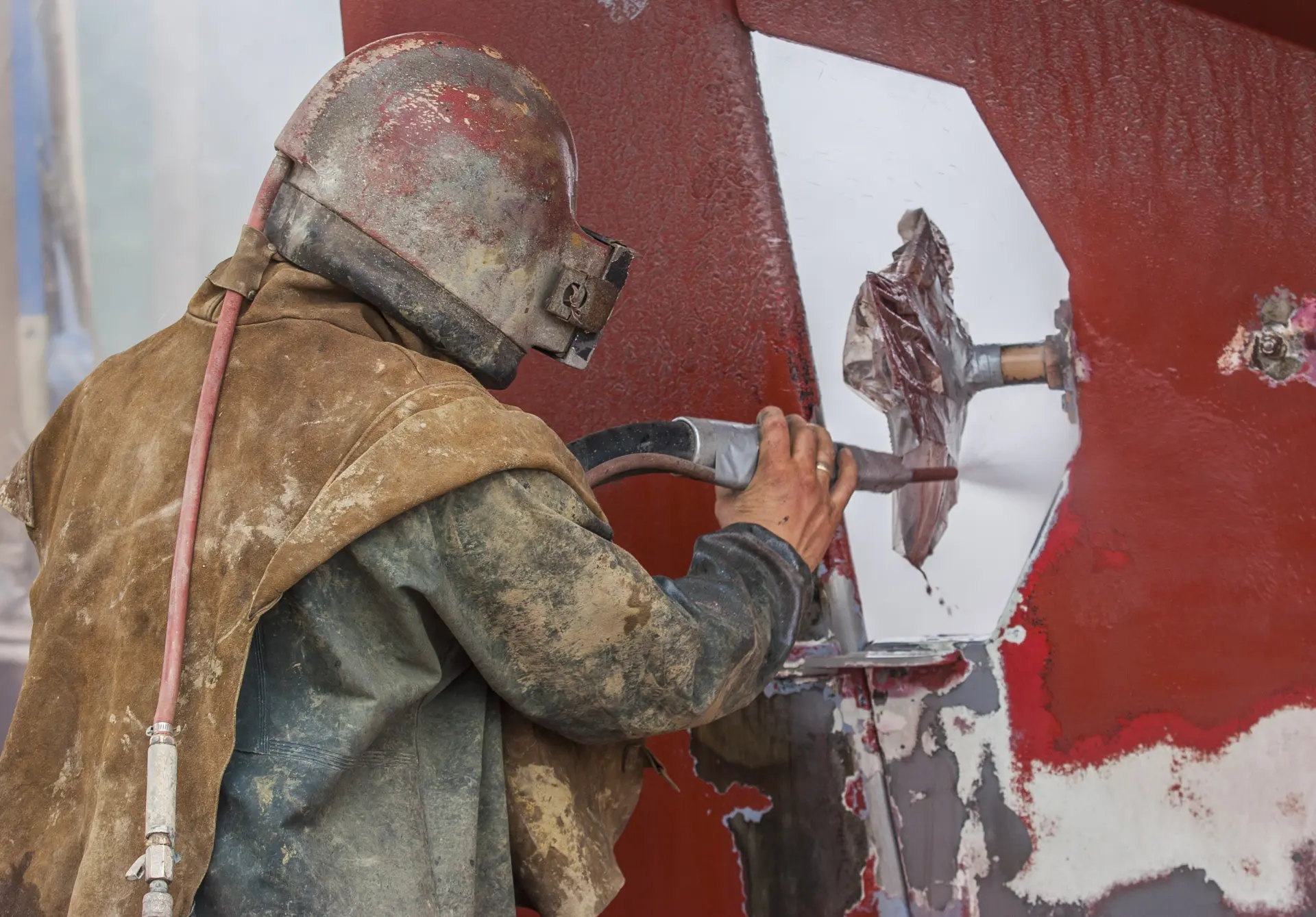 How Sandblasting Prepares a Vehicle for Restoration