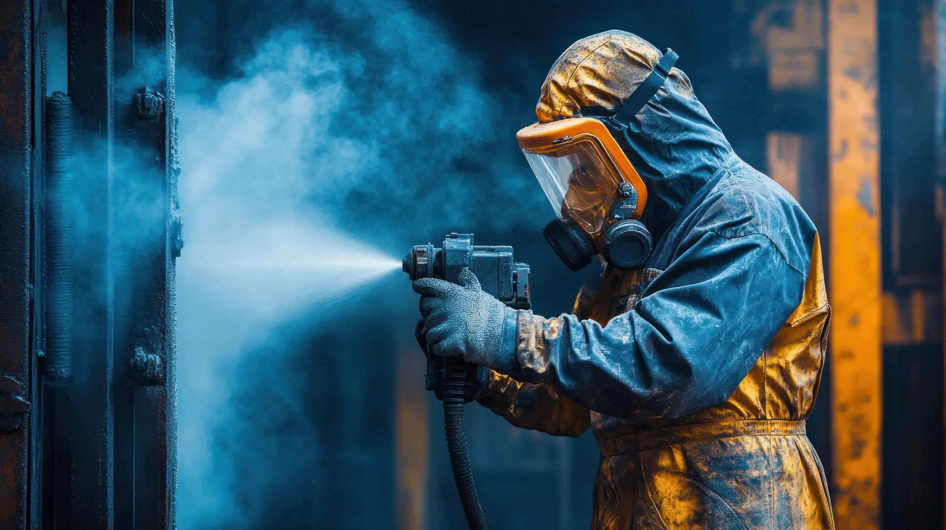 unused for long periods - sandblasting your car