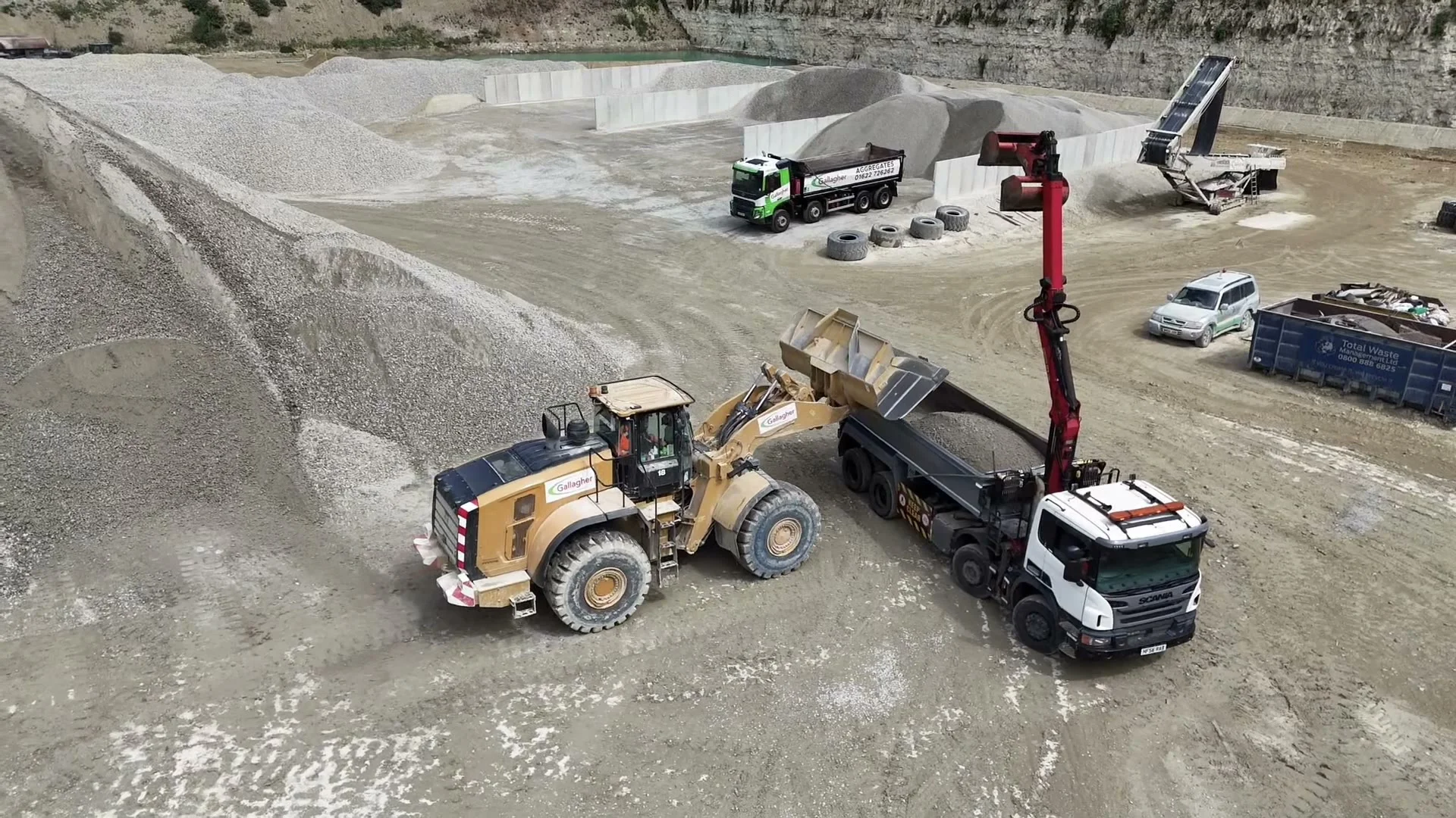 Aggregates Delivery Croydon, Crawley, Sutton