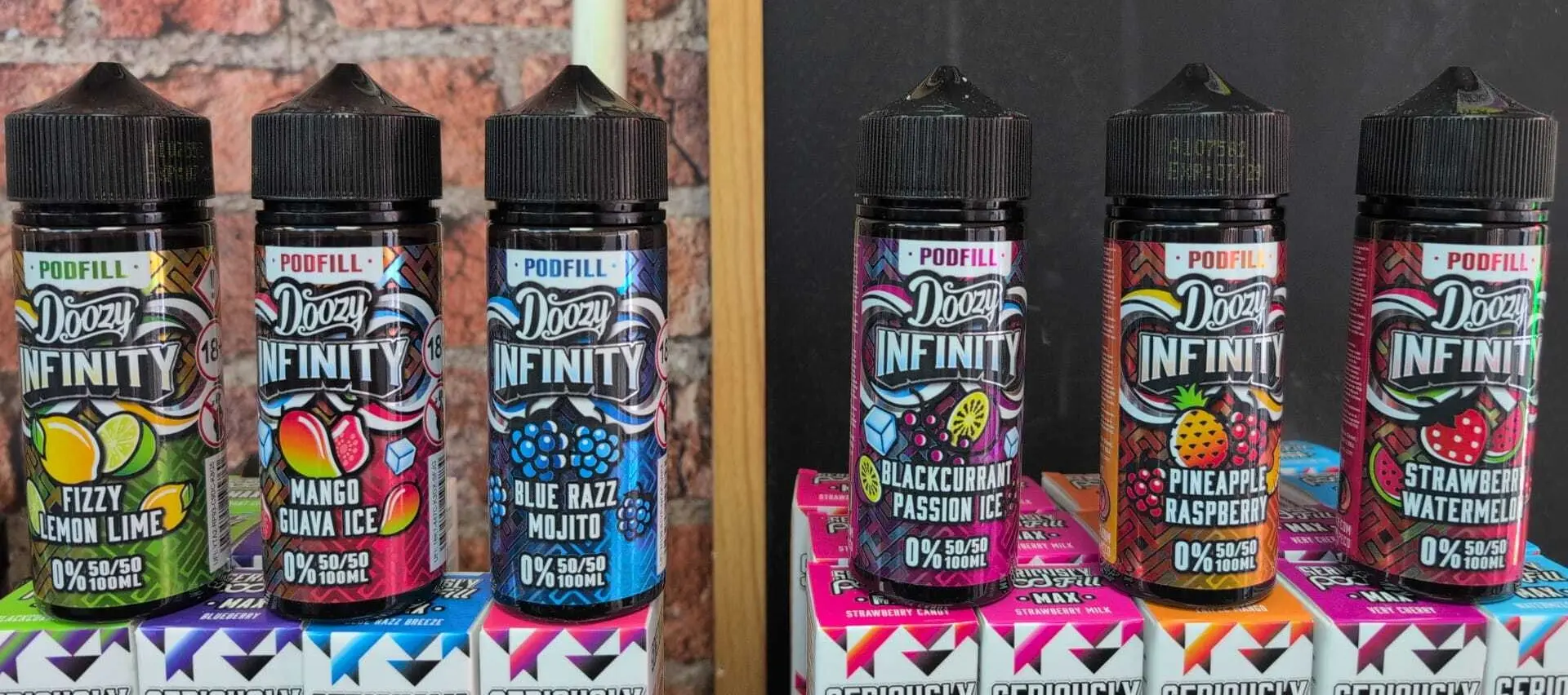 Doozy Infinity range