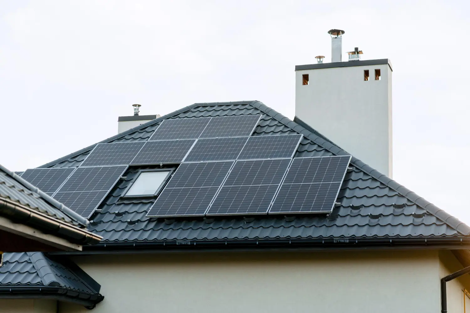 Solar panel installation service card