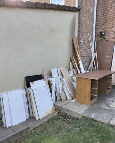 Before and After Wall