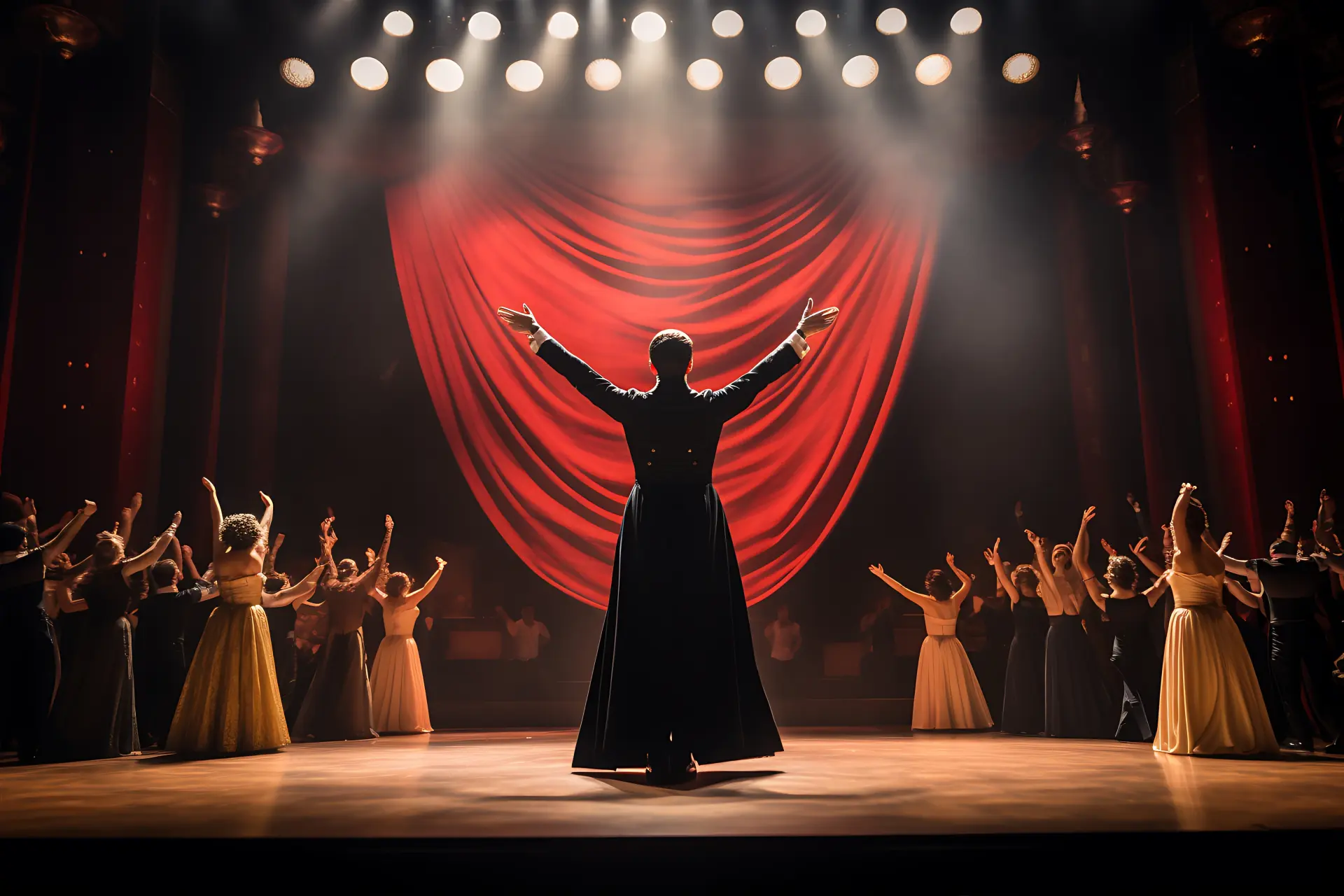 roulette table at casino