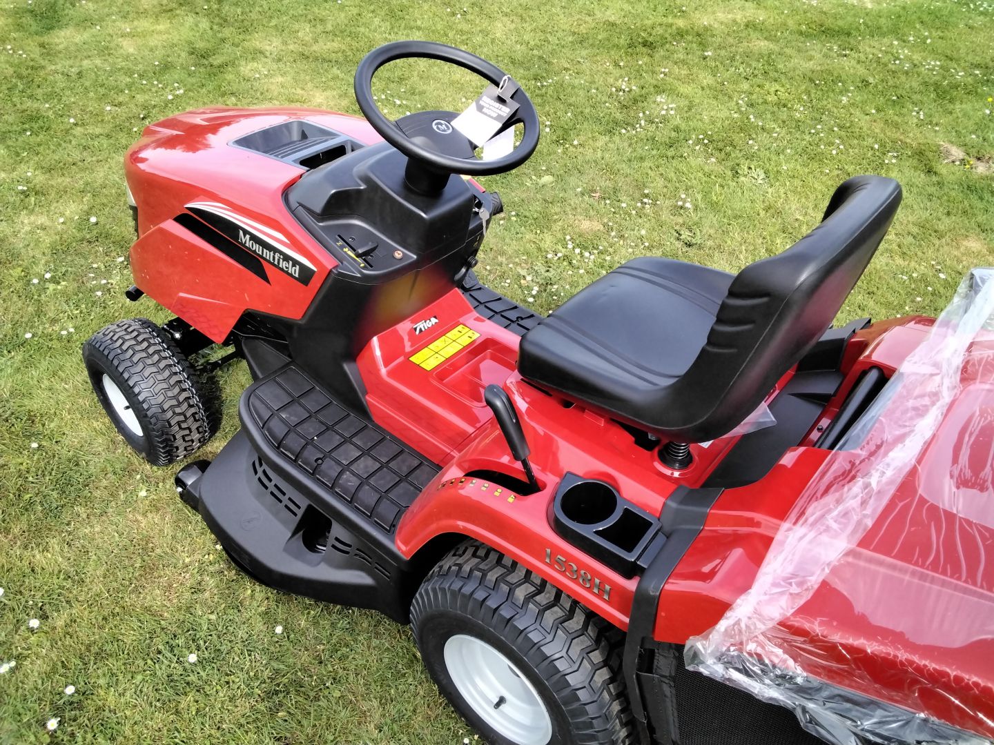 Mountfield 1538h ride online on mower