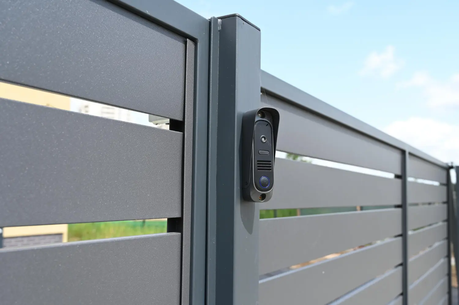 Automated Gate Installation In Brondesbury with intercom and access control