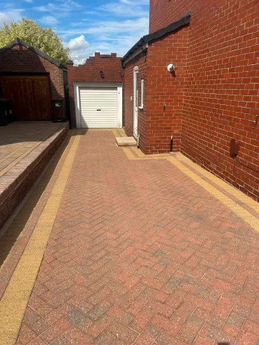 Driveway Cleaning and Weed Removal Transformation (image 3 of 4)