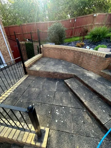 Professional Patio Cleaning and Algae Removal Transformation (image 3 of 8)