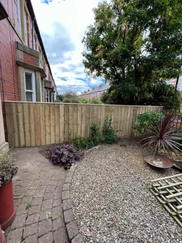 Double Boarded Garden Fencing for Both Sides (image 3 of 5)